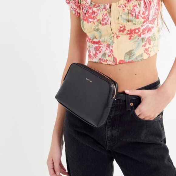 Matt & Nat Paris Loom Vegan Leather Belt Bag - Picture 1 of 2